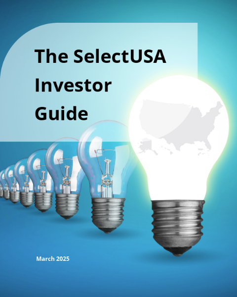 The SelectUSA Investor Guide flyer